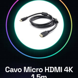 Cavo Micro HDMI a HDMI 4K 1.5m