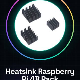 Raspberry Pi 4B noir 3pcs/Pack Refroidissement Heatsink