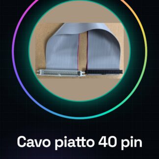Câble plat 40 broches mâle-femelle 40cm