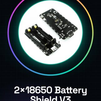 2x18650 Battery Shield V3 ESP32 for Raspberry Pi