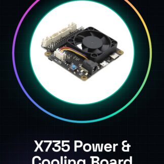 Raspberry Pi 4 X735 V2.5 Modulo de Gestión de Potencia y Ventilador de Refrigeración PWM para Expansión