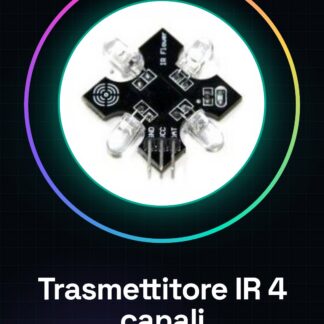 Trasmettitore Infrarossi 4 canali IR Modulo Arduino Compatbile