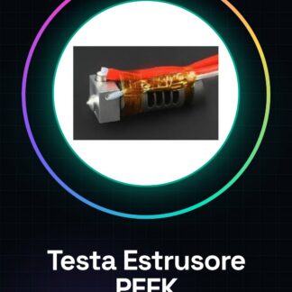 Testa Estrusore PEEK con Ugello Fisso per Stampanti 3D