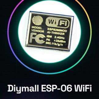 Diymall Esp8266 Serielle drahtlose WLAN-Schaltuhr 2,4GHz 25dBm 802.11b/g/n ESP-06