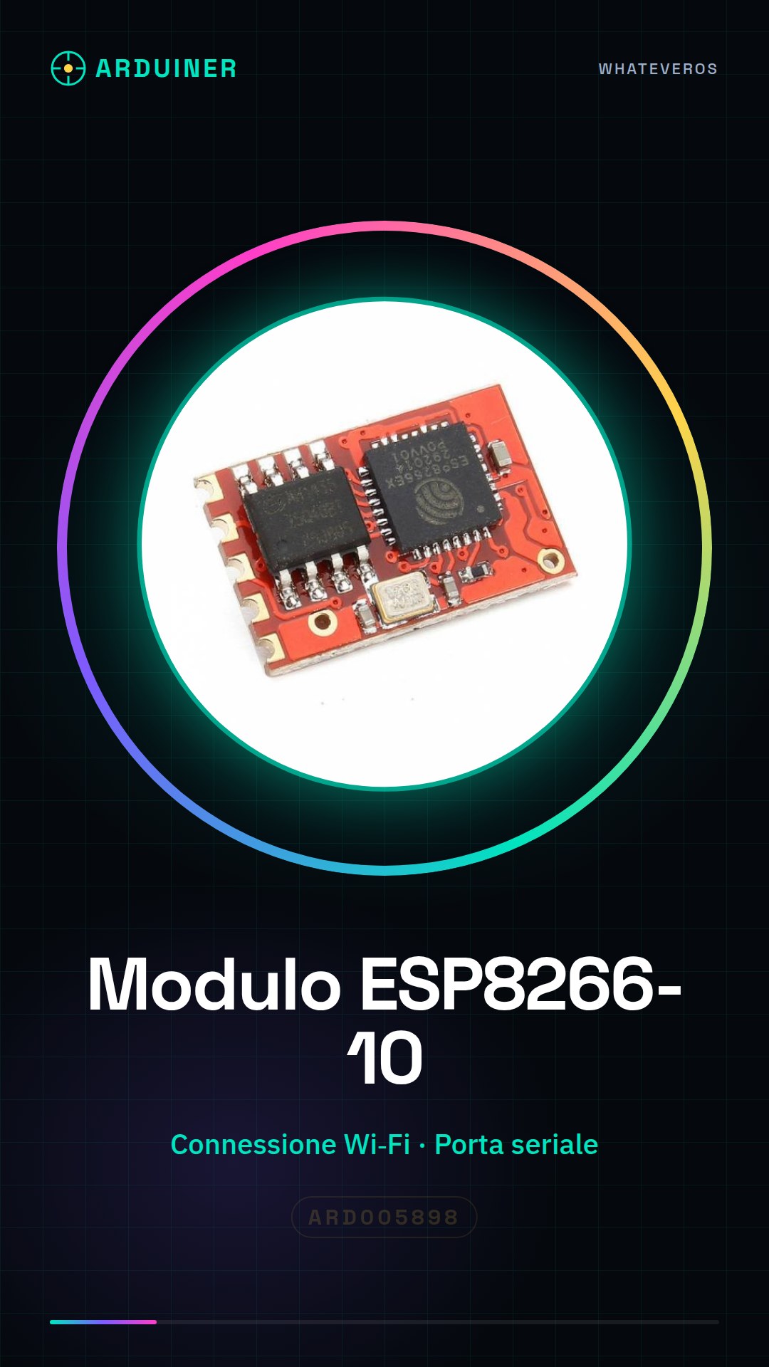 ESP8266-10 ESP8266 Wireless Transceiver Module for Remote Serial Port