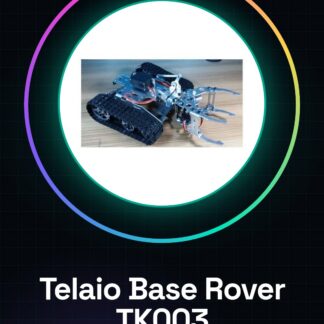 Telaio Base Rover Robot in Metallo con Pinza e Servo Motori TK003