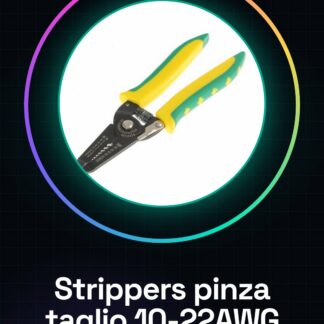 Strippers pinza di taglio per 10-22AWG Cavo elettrico multifunzione