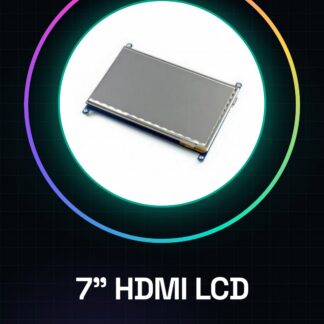 7 pollici HDMI LCD (C), 1024x600, IPS, supporta vari sistemi