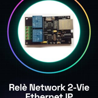 2-way Relè network Relè Controllo Remoto smart home Ethernet IP Relè normally open contact