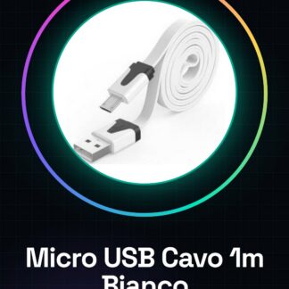 Micro USB Cavo Bianco 1 metro