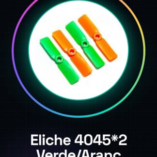 4045*2 Eliche 2 Pezzi CW + 2 Pezzi CCW Green and Orange