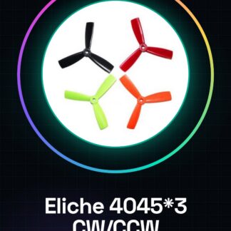 4045*3 Eliche 2 Pezzi CW + 2 Pezzi CCW Green and Orange