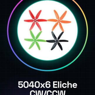 5040*6 Eliche 2 Pezzi CW + 2 Pezzi CCW Green and Orange
