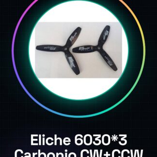 6030*3 Eliche Fibra di Carbonio CW+CCW 2 Pezzi/Coppia