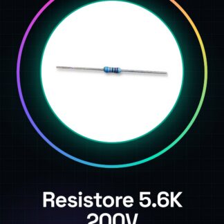 50 Pezzi MFR3-5K6FC  Resistore Foro Passante, Serie MFR, 5.6 kohm, 400 mW, ± 1%, 200 V, Conduttori Assiali 5.6K ohm 0.5W