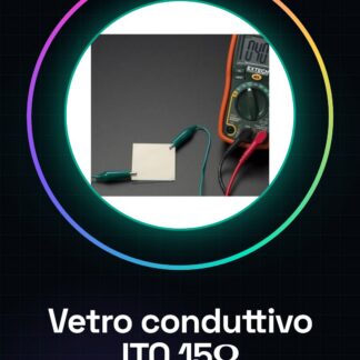 Vetro conduttivo 15ohm 1310 50 * 50 * 1.1mm ITO