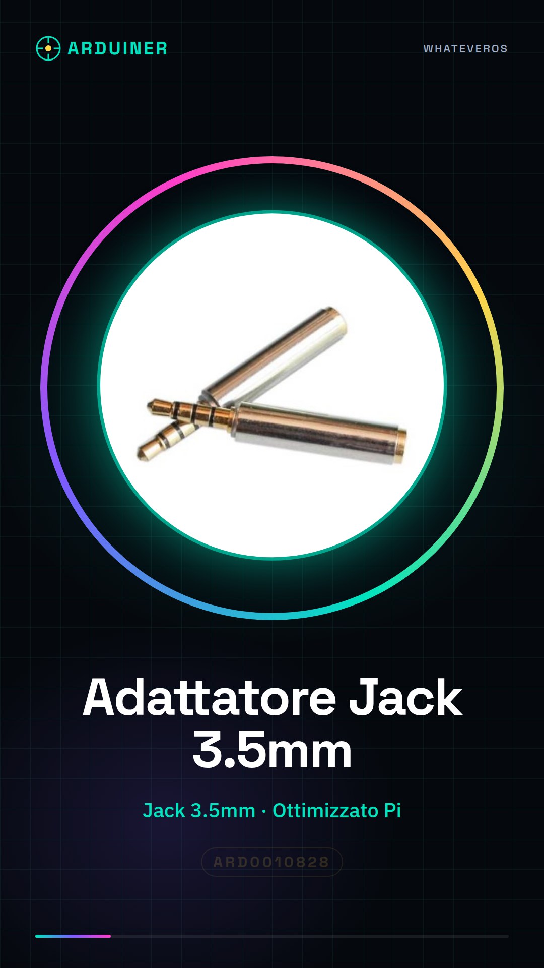 Adaptateur Jack 3,5 mm casque microphone anti-interférence pour Raspberry