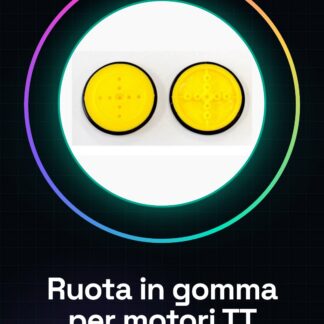 Ruota in gomma  per motori TT
