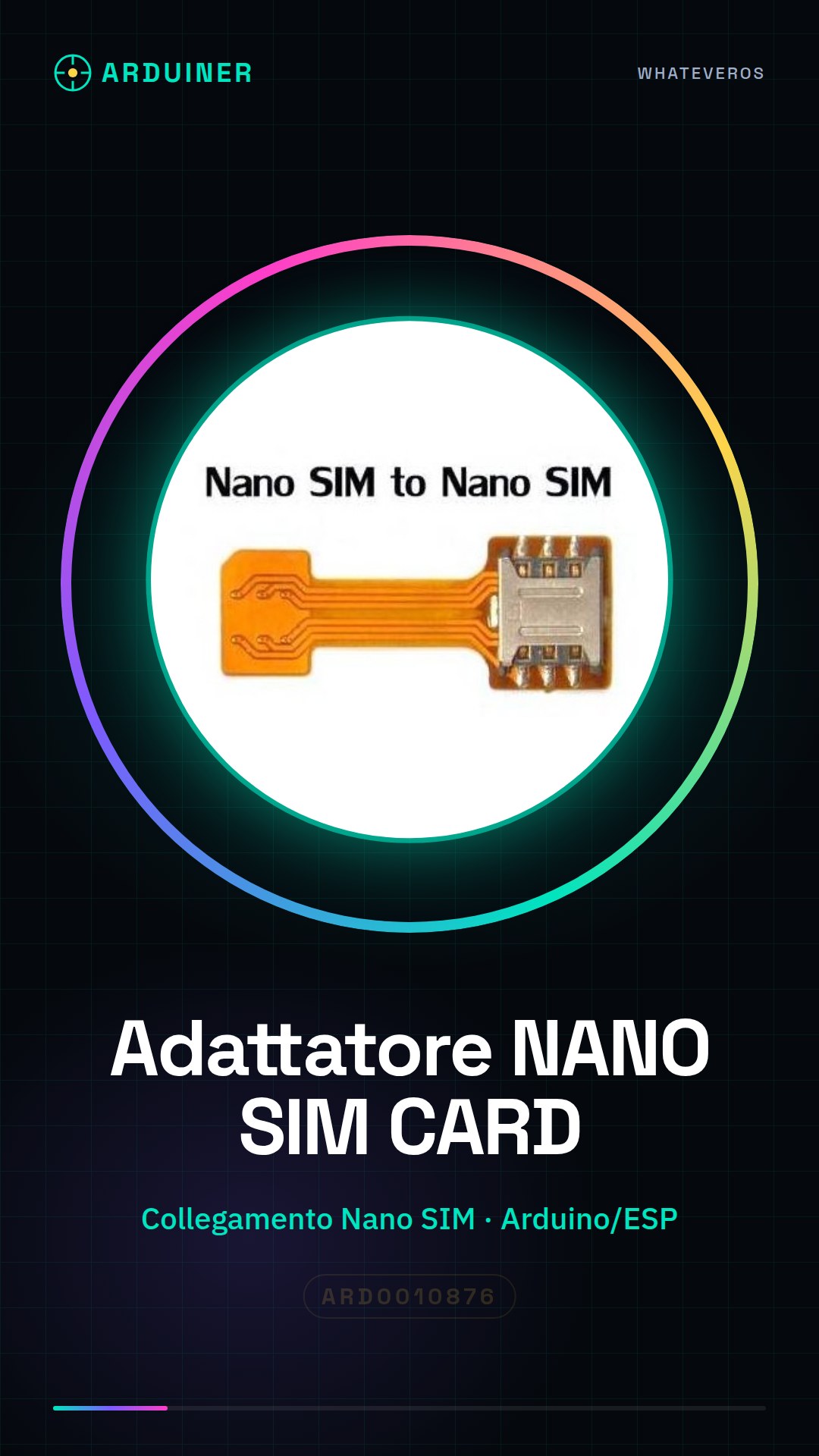 Adaptateur NANO SIM CARD vers NANO SIM CARD