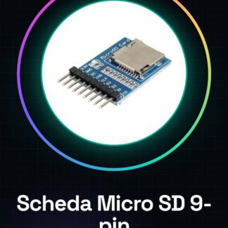 Scheda Micro Scheda SD 9 pin breakout arduino