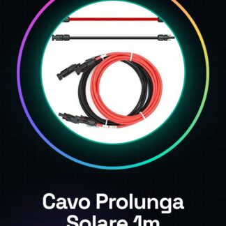 2.5 millimetri 14 AWG 1 Metro pannello solare cavo prolunga in rame filo nero e rosso con connettore