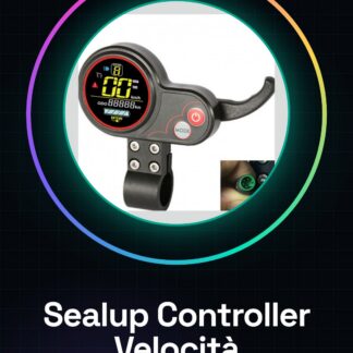 Sealup Controller Roglatore di velocità per Scooter Elettrico, Bici elettrica, Mountain Bike con LCD