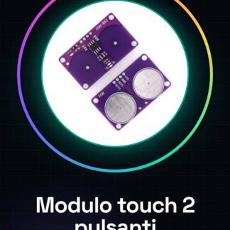 2-Button Touch Module / Capacitive Proximity Sensor / Keyboard Sensor 0-5mm