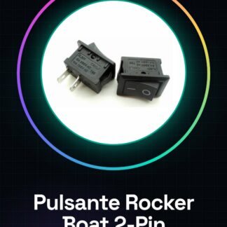 2 Pezzi 2-Pin Rocker Boat Pulsante