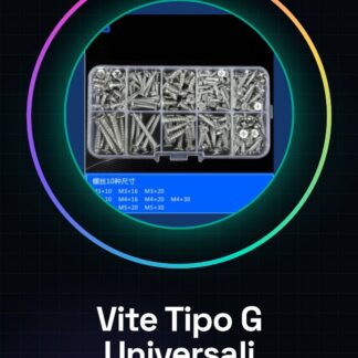 Tipo G, vite Set di viti fai da te elettronico digitale vite piccola vite universale