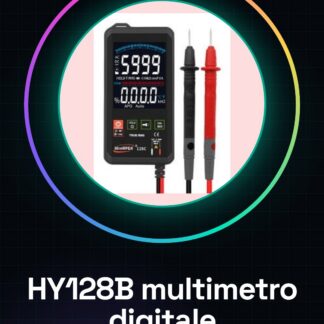 HY128B multimètre numérique intelligent / valeur réelle haute précision / écran grand et mince (écran couleur)