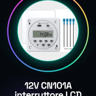 12V CN101A programmabile digitale LCD interruttore di alimentazione timer relè 16A timer