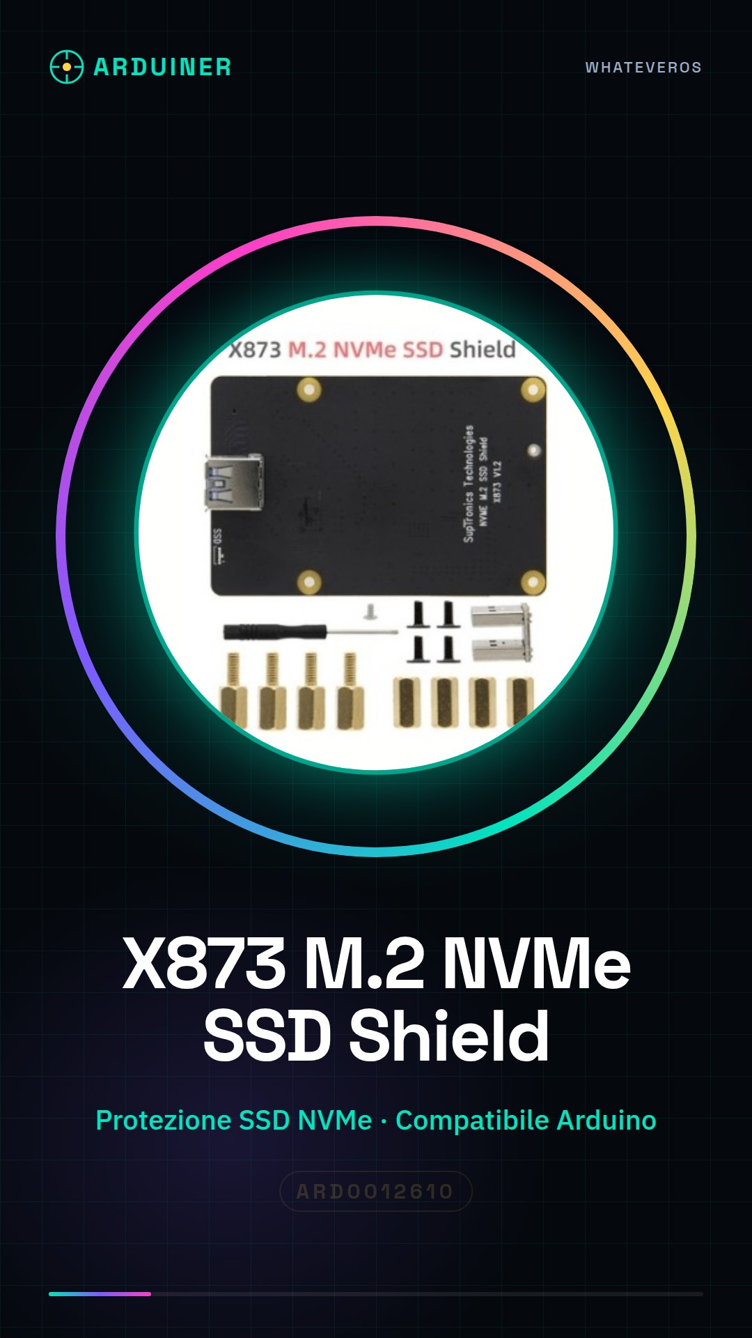 X873 M.2 NVME SSD Shield