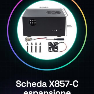 X857-C Storage Expansion Board Compatible with 3.5" Mechanical Hard Disk Drive Support