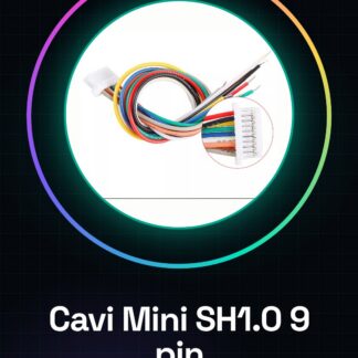 2 pezzi Cavi Mini Micro SH1.0 9 pin JST da 100 mm estremità singola