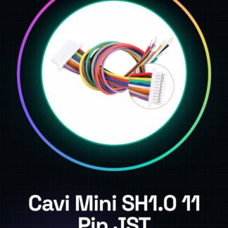 2 pezzi Cavi Mini Micro SH1.0 11 pin JST da 100 mm estremità singola