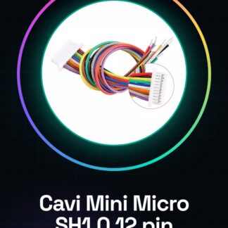 2 pezzi Cavi Mini Micro SH1.0 12 pin JST da 100 mm estremità singola
