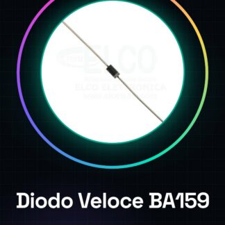 10 Pezzi Diodo Veloce BA159 1000V 1A 500ns do-41