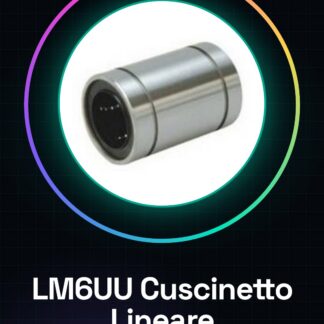 LM6UU 6*12*19 SDM6UU Cuscinetto lineare Ball Bushing per Stampante 3D, MendelMax, Prusa, Reprap, CNC