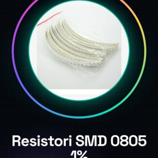 Kit Resistori SMD 0805 1% Alta Precisione – 50 Valori x 50 Pezzi (3.6KO ~ 10MO)