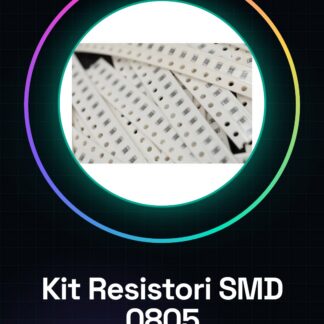 Kit resistori 0805, 62K-910K, 10 pezzi da 27 tipi: 62K 68K 75K 82K 91K 100K 110K 120K 150K 180K 200K 220K 240K 270K