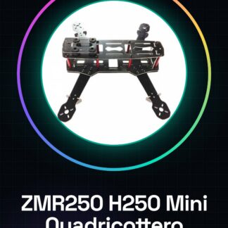 Kit telaio in fibra di vetro ZMR250 H250 Mini Quadricottero 250mm - NERO