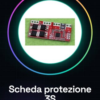 Scheda di protezione Batteria al litio serie 3S / nessuna attivazione / recupero automatico 10,8 V 12,6 V 30 A alta corrente