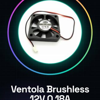 Ventola Brushless DC 12V 0.18A Mis. 50x10