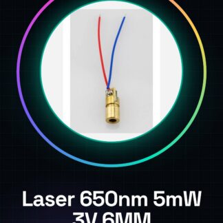 Laser 650nm 5mw 3V 6MM Diodo Laser Semiconduttore di rame