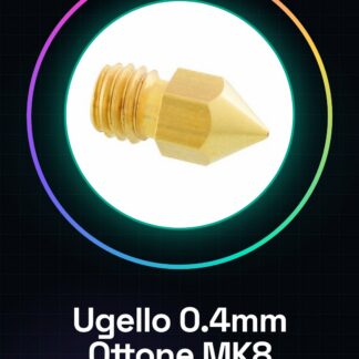 Ugello Estrusore in Ottone 0.4mm per MakerBot MK8 Stampante 3D