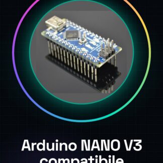 SCHEDA REV3 COMPATIBILE con arduino ATMEGA328P-AU