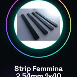 4 Pezzi Strip Femmina 2.54mm 1 * 40 Arduino