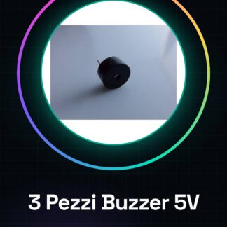 3 Pezzi Buzzer 5V Cicalino Segnalatore Acustico per Arduino