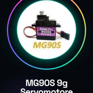 MG90S (9g-Maße), Metallgetriebe Neigung 14g gegenüber dem Lenkgehäuse, Aktualisierung der SG90-Version