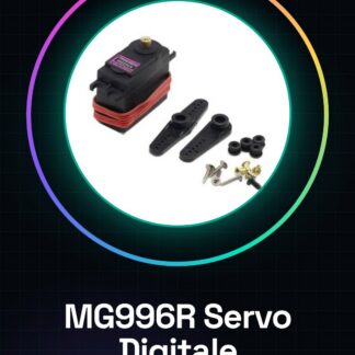 MG996R Digital Metal Gear Servo Motor, 58g, 13Kg-cm Torque for Arduino